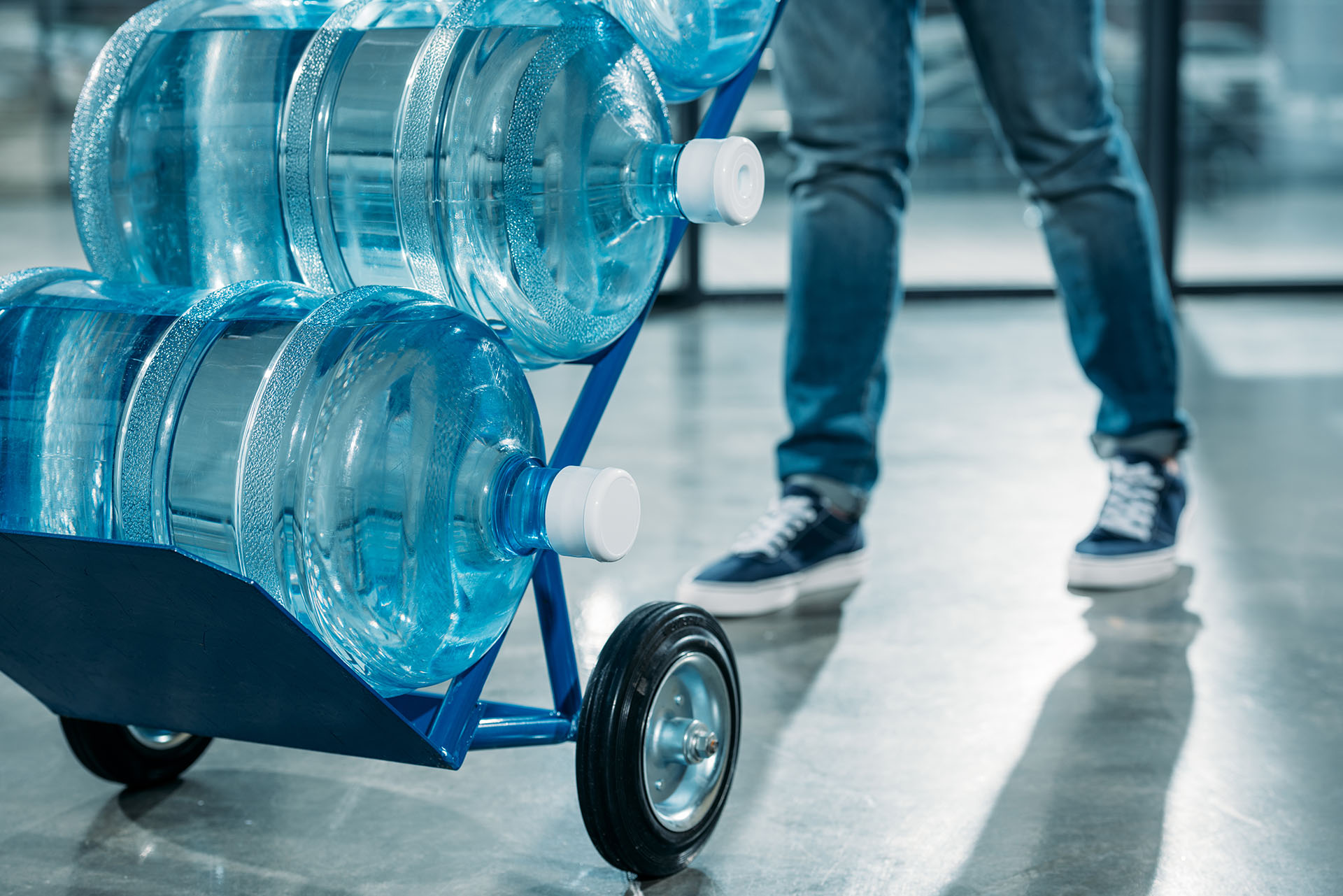 Water Delivery Lounge Interior